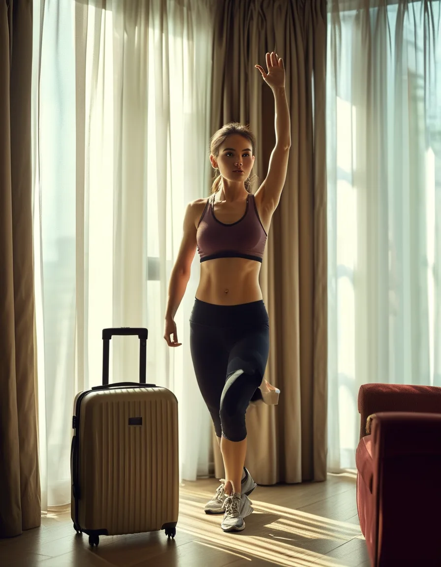 The 3-Move Minimalist Workout That Actually Works From a Hotel Room